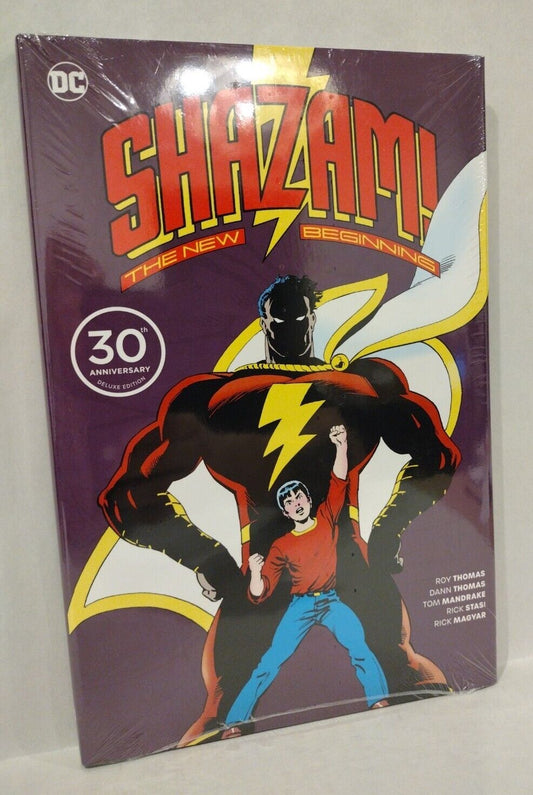 Shazam New Beginning 30th Anniversary Deluxe Edition New DC Comics HC Sealed