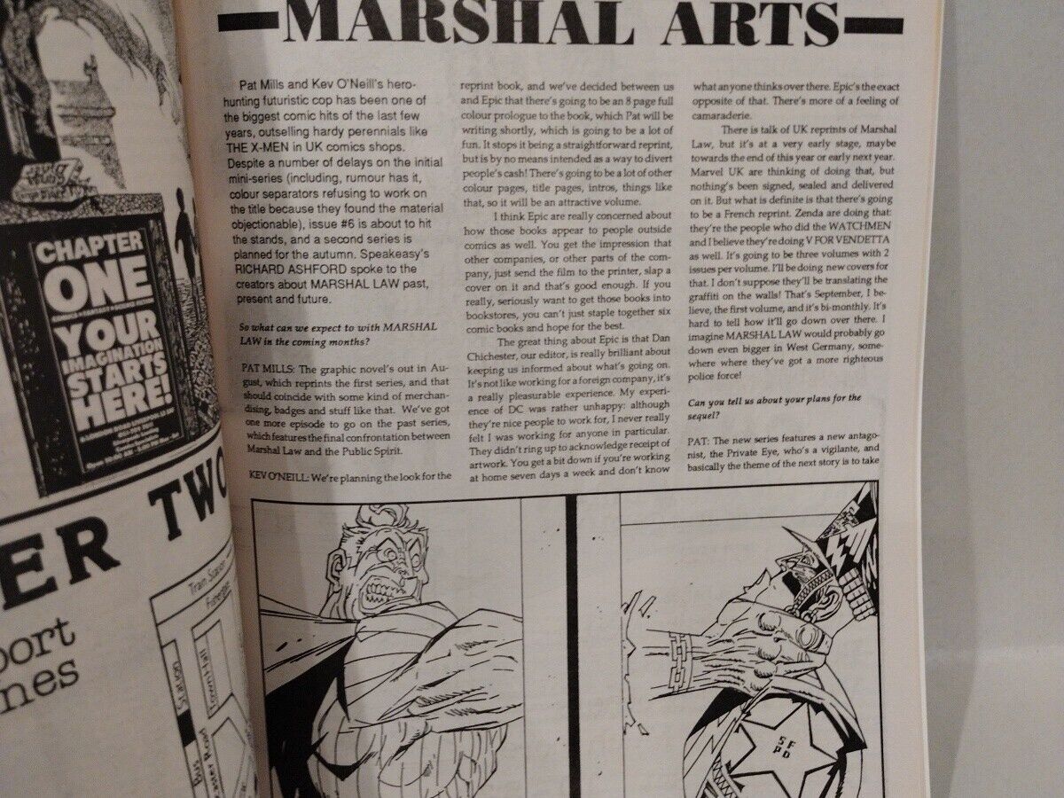 Speakeasy 96 (Mar, 1989) Comic Magazine I, Skreemer Marshal Law 