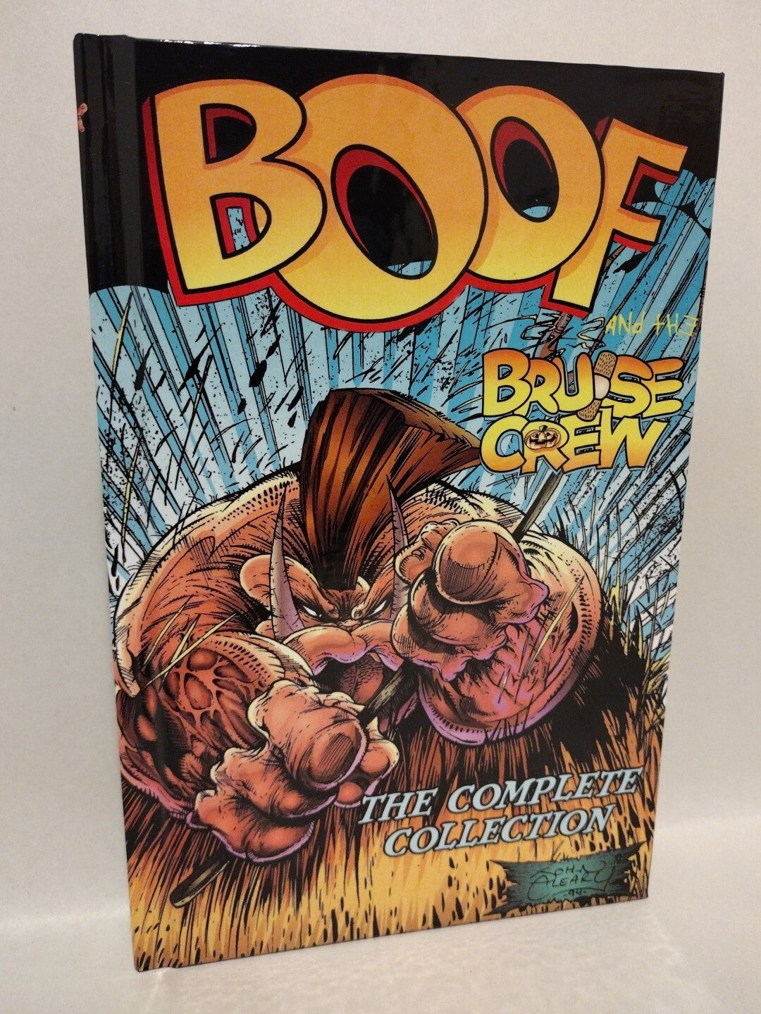 Boof & The Bruise Crew 1994 Complete Collection Custom Bound Image Comic HC ARG