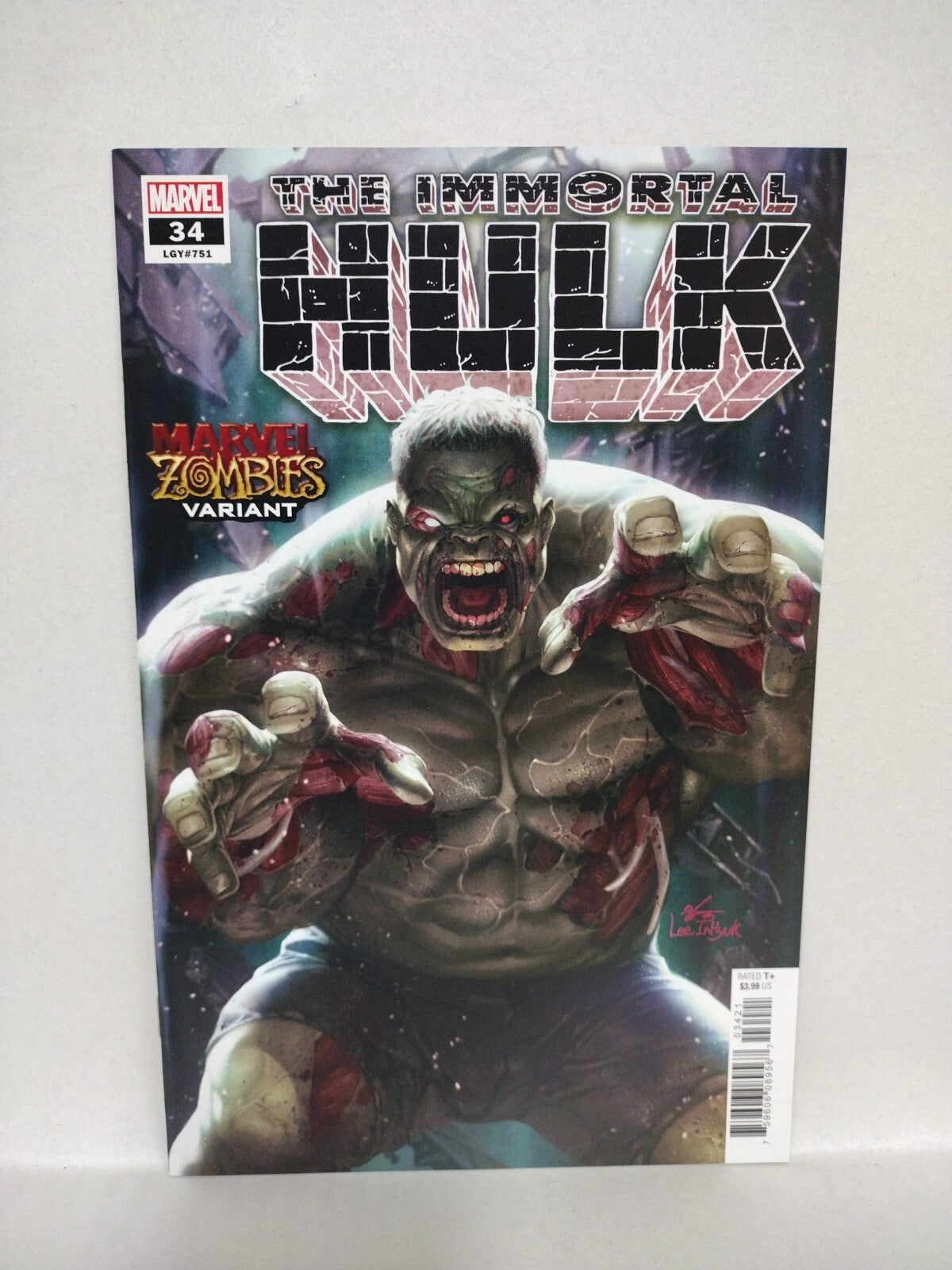 Immortal Hulk (2020) Marvel Comic Variant Lot Set 33 Joe Bennett 34 Zombie 35 NM