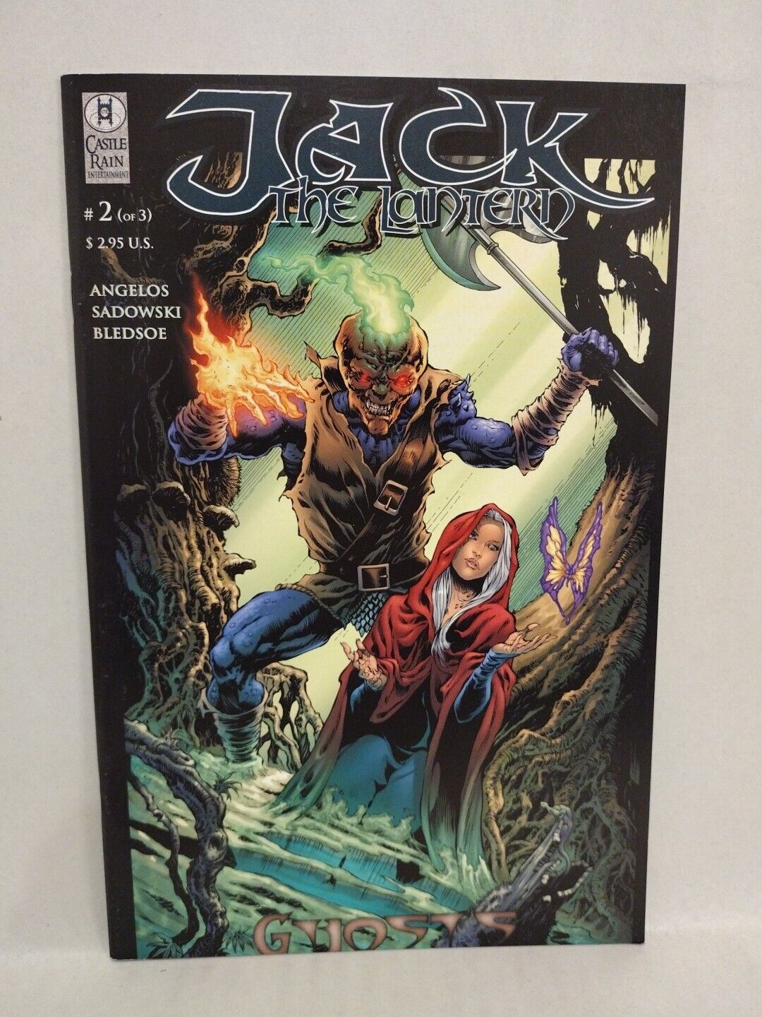 Jack The Lantern: Ghosts #2 (2008) Castle Rain Comic Angelos Sadowski NM