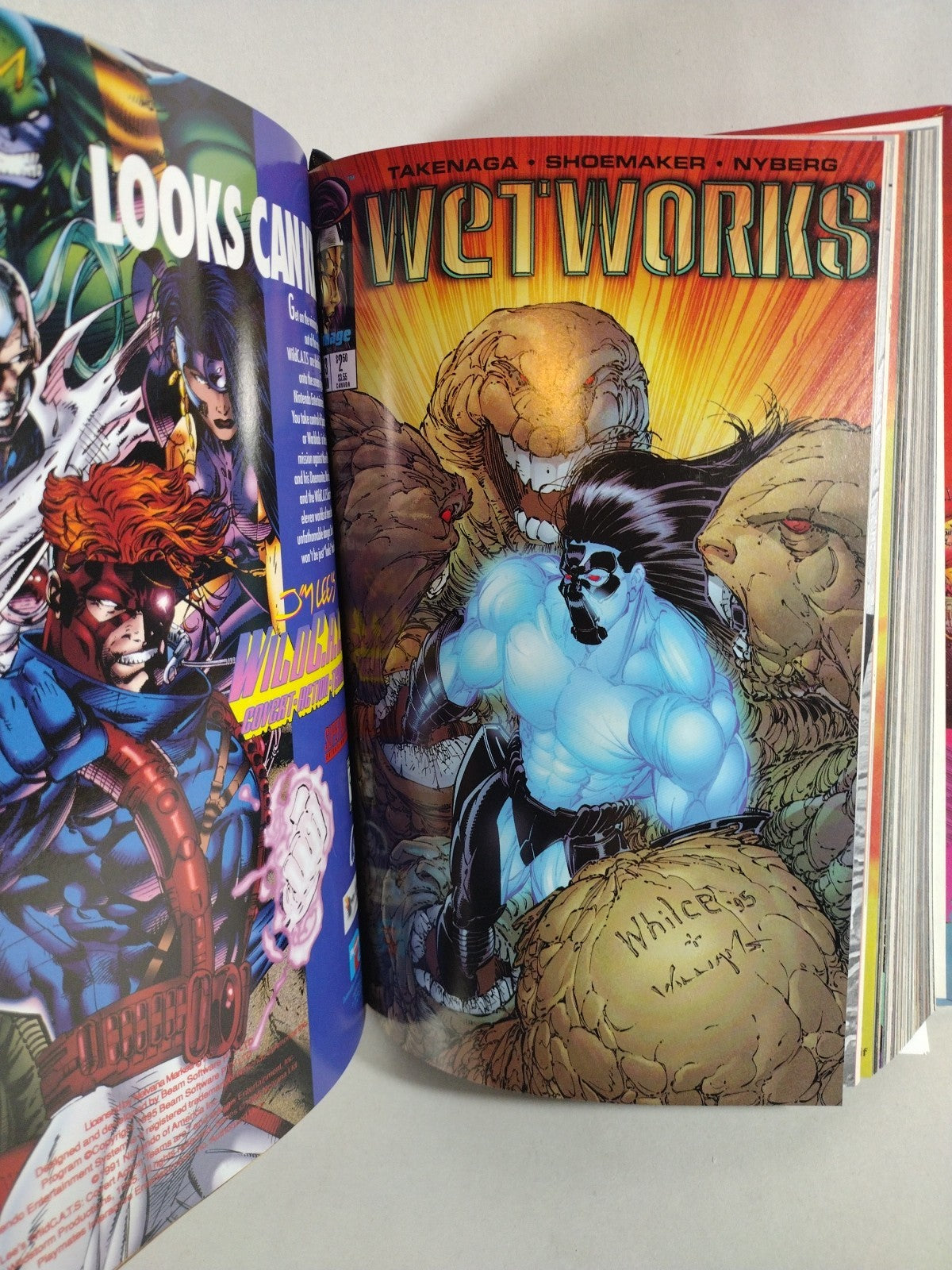 Wetworks Vol 1 (1992) Complete ARG Custom Bound Image Comic 2 Book HC Set 1-43 +