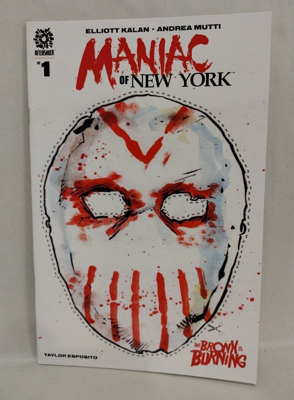 Maniac Of New York The Bronx Is Burning (2021) Aftershock Comic Lot Set #1 2 4