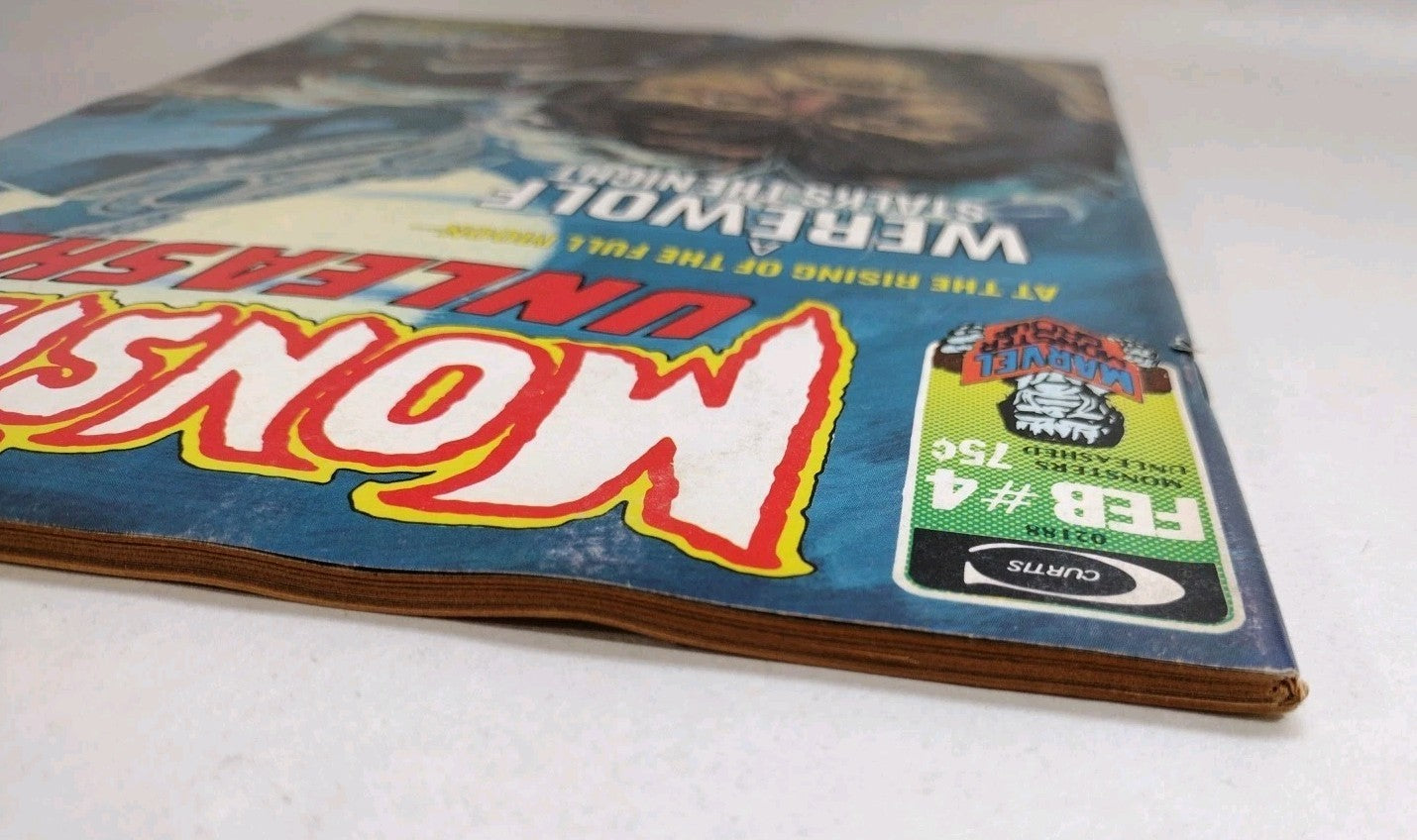 Monsters Unleashed Magazine #4 (Marvel/Curtis, Feb 1974) Fine+