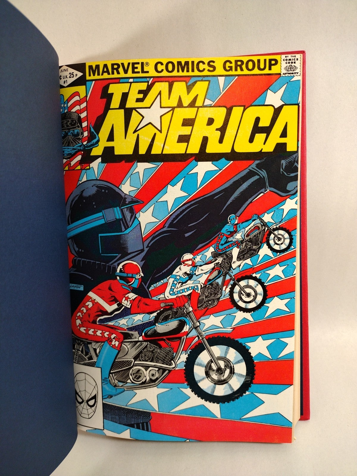 Team America (1982) Marvel Complete Series Custom Bound Comic HC W Dustjacket
