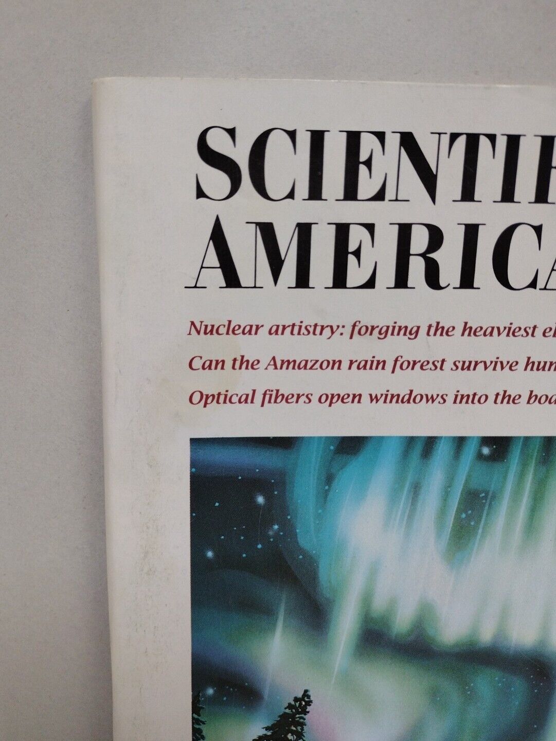 Scientific American #5 (May 1989) Curtains Of Auroral Lights VG