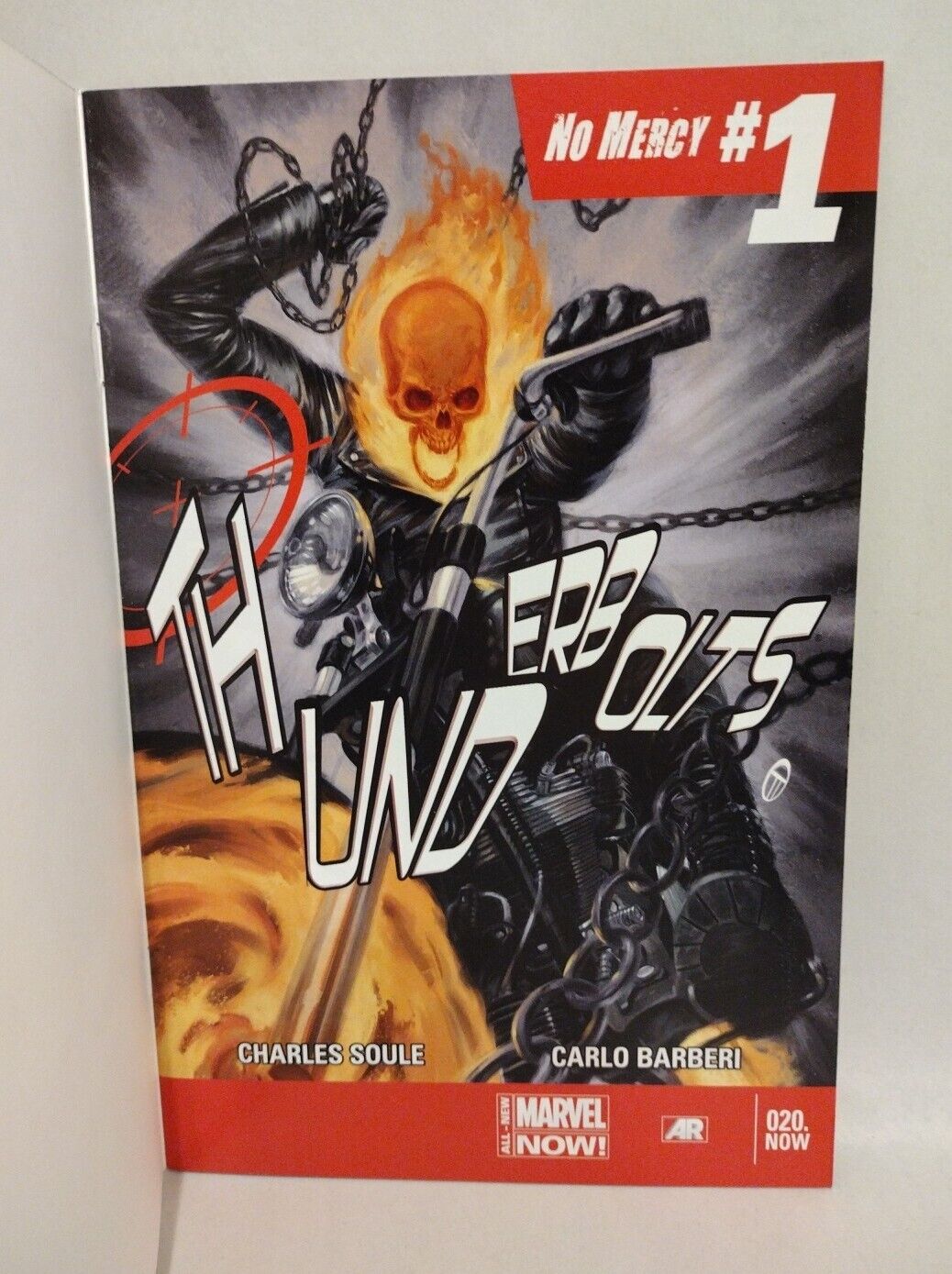 Thunderbolts #20 (2014) Marvel Sketch Variant Comic W Original Dave Castr Art