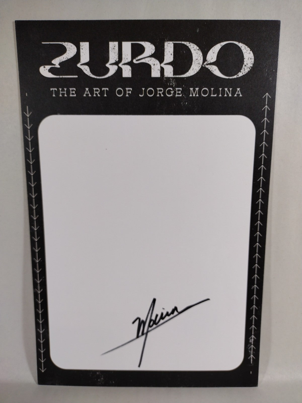 Zurdo Art Of Jorge Molina HC W Signed Bookplate New