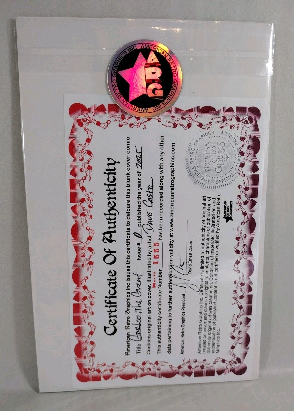 Great Garloo #0 Oni Nacelle Sketch Cover Variant Comic W Original DCastr Art 