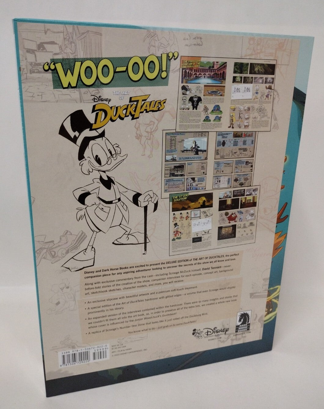 Art of DuckTales Deluxe Edition (2022) Dark Horse Hardcover Ken Plume New Sealed