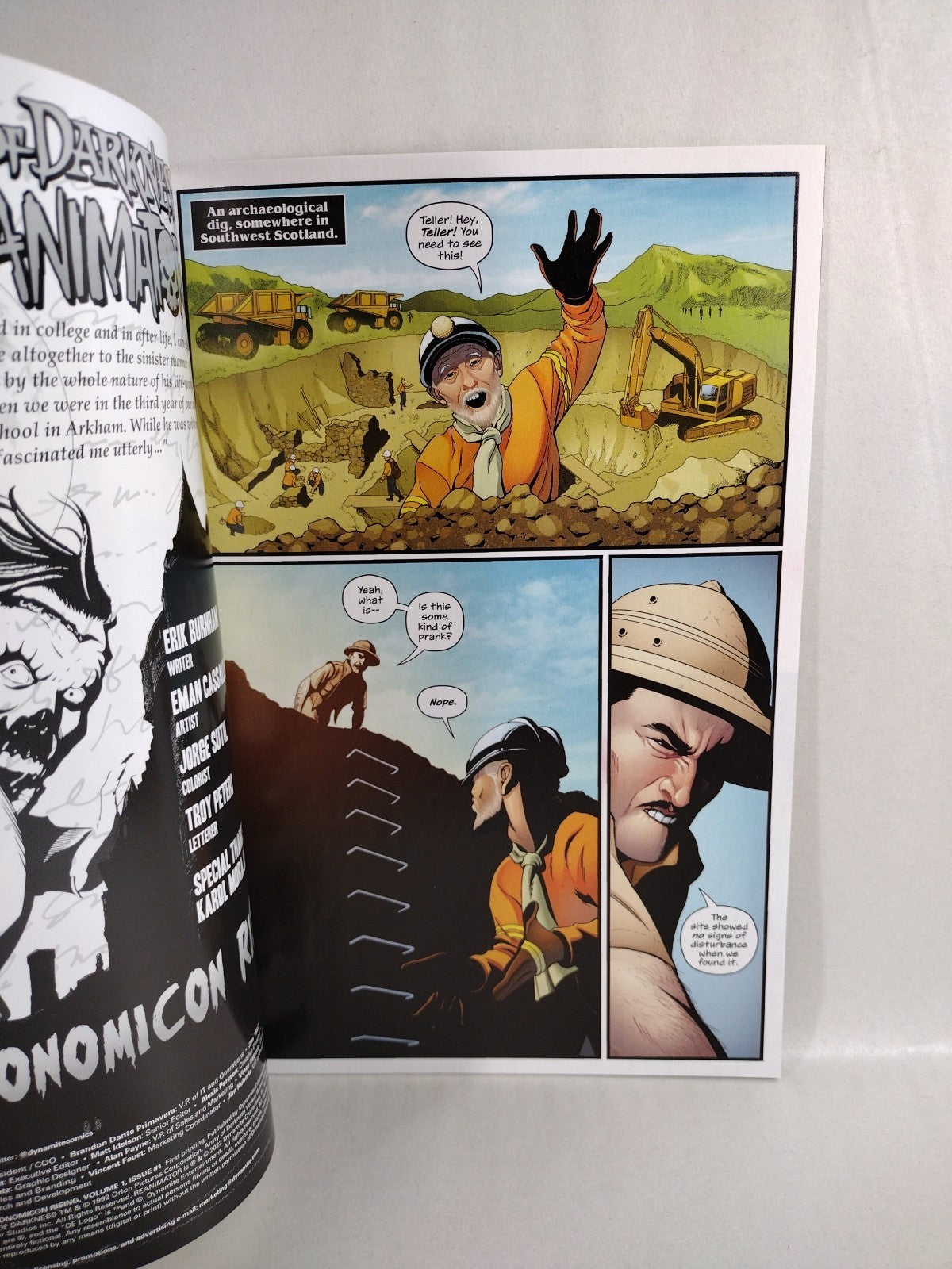 Army of Darkness Vs Reanimator Necronomicon Rising #1 (2022) 1:50 Dynamite Comic