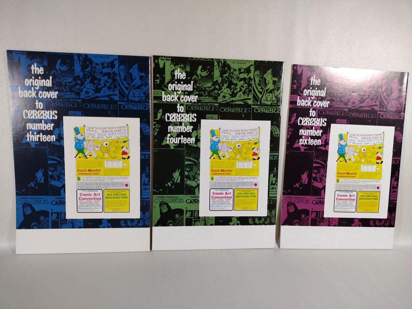 Cerebus Bi-Weekly (1988) Aardvark-Vanhiem Comic Lot #1-14 16 18 19 25 F-VF