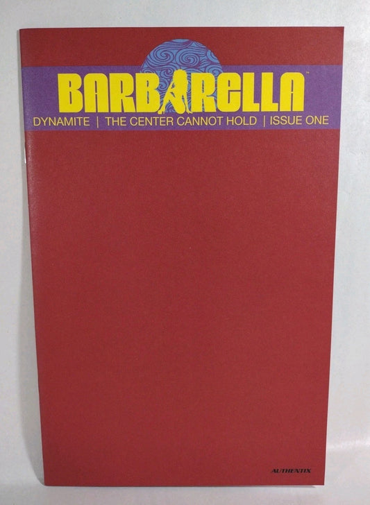 Barbarella TCCNH #1 (2023) Dynamite Comic Red Blank Sketch Variant Cover New NM