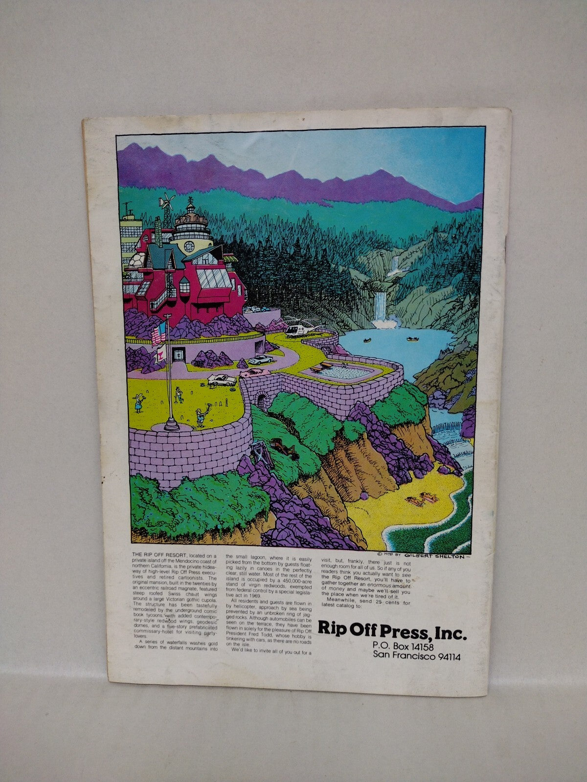 Rip Off Comix (1978) Comic Lot #4 5 Wonder Warthog Freak Bros FN