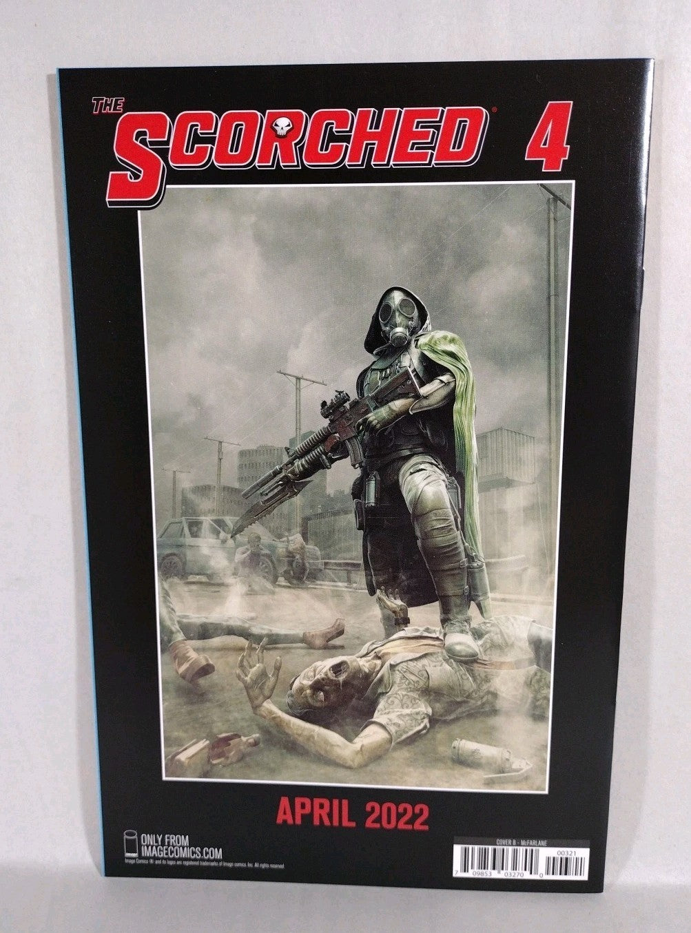 Scorched (2022) Image Comic Lot #1 1 3 4 5 Todd McFarlane Spawn Universe NM