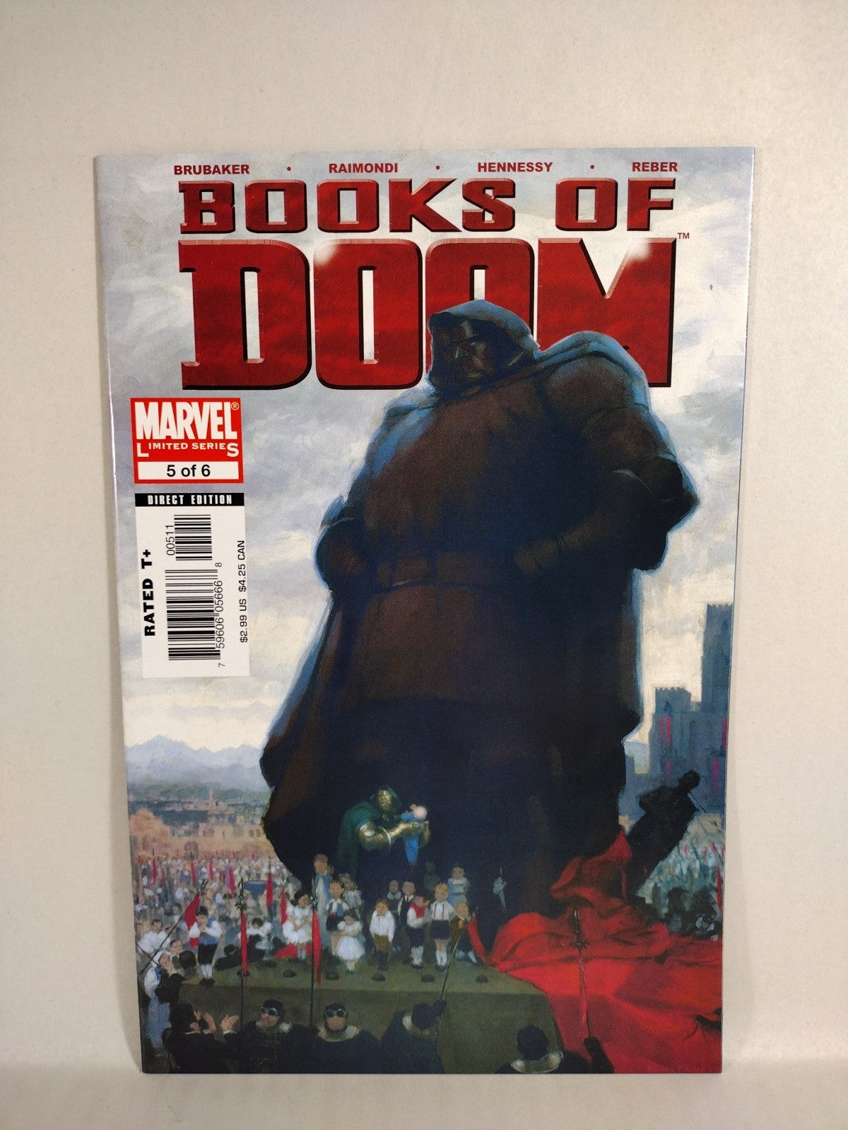 Books Of Doom (2006) Marvel Comic Lot #1 2 3 4 5 Ed Brubaker Pablo Raimondi 