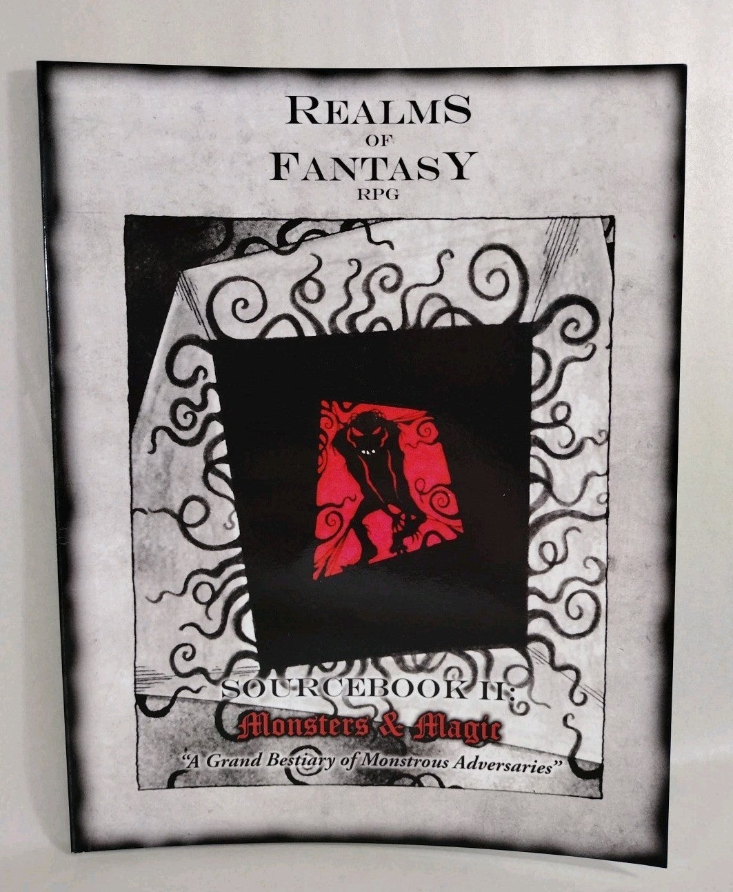 Realms Of Fantasy Monsters & Magic 2015 Sourcebook II w Original Art Mythopoeia