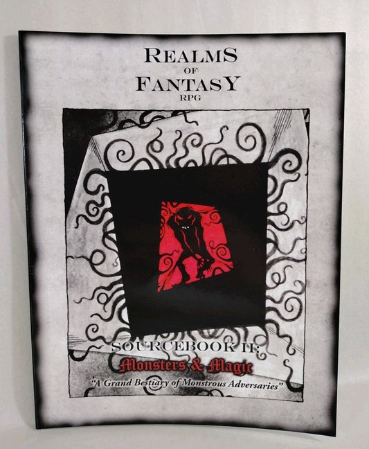 Realms Of Fantasy Monsters & Magic 2015 Sourcebook II w Original Art Mythopoeia