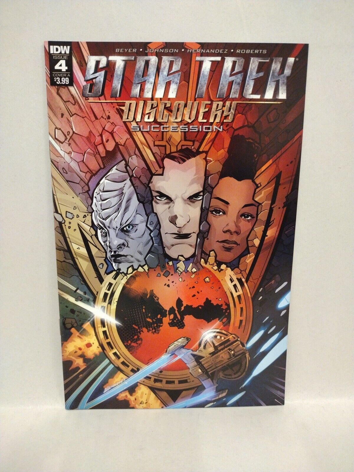 Star Trek Discovery Succession (2020) Complete IDW Comic Lot Set #1 2 3 4 VF-NM