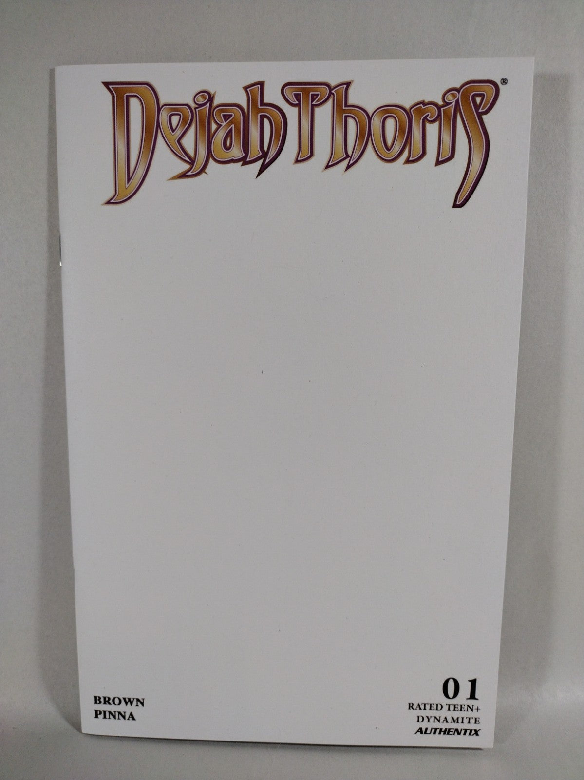 Dejah Thoris #1 (2023) Vol 4 Dynamite Blank Sketch Variant Cover Comic NM
