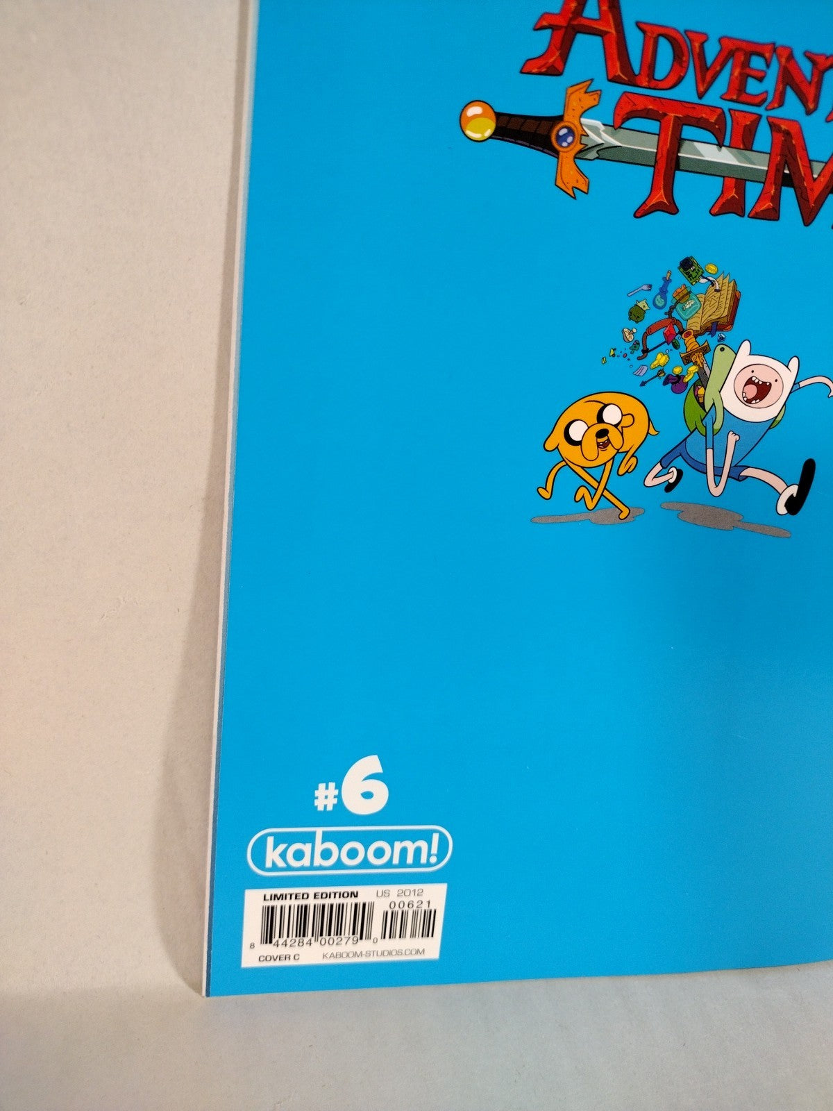 Adventure Time #6 (2012) Boom Comic Dan Hipp Virgin Variant Cover C NM