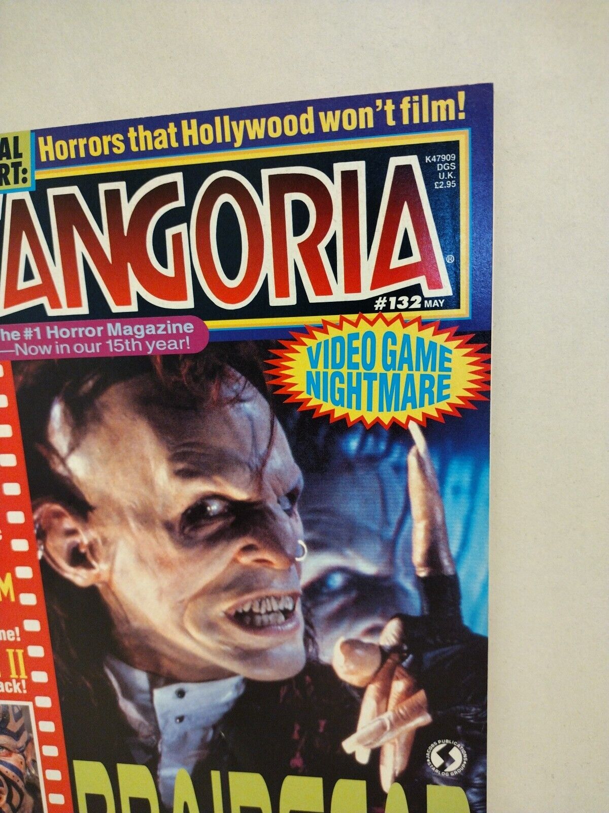 FANGORIA Magazine #132 (1994) Brainscan Cronos Hills Have Eyes Serial Mom Unborn