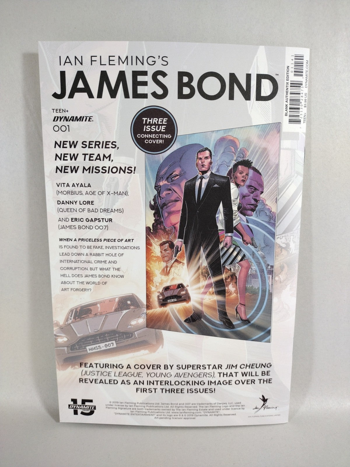 Vengeance Of Vampirella #1 (2019) Dynamite Comic Blank Sketch Cover Variant NM