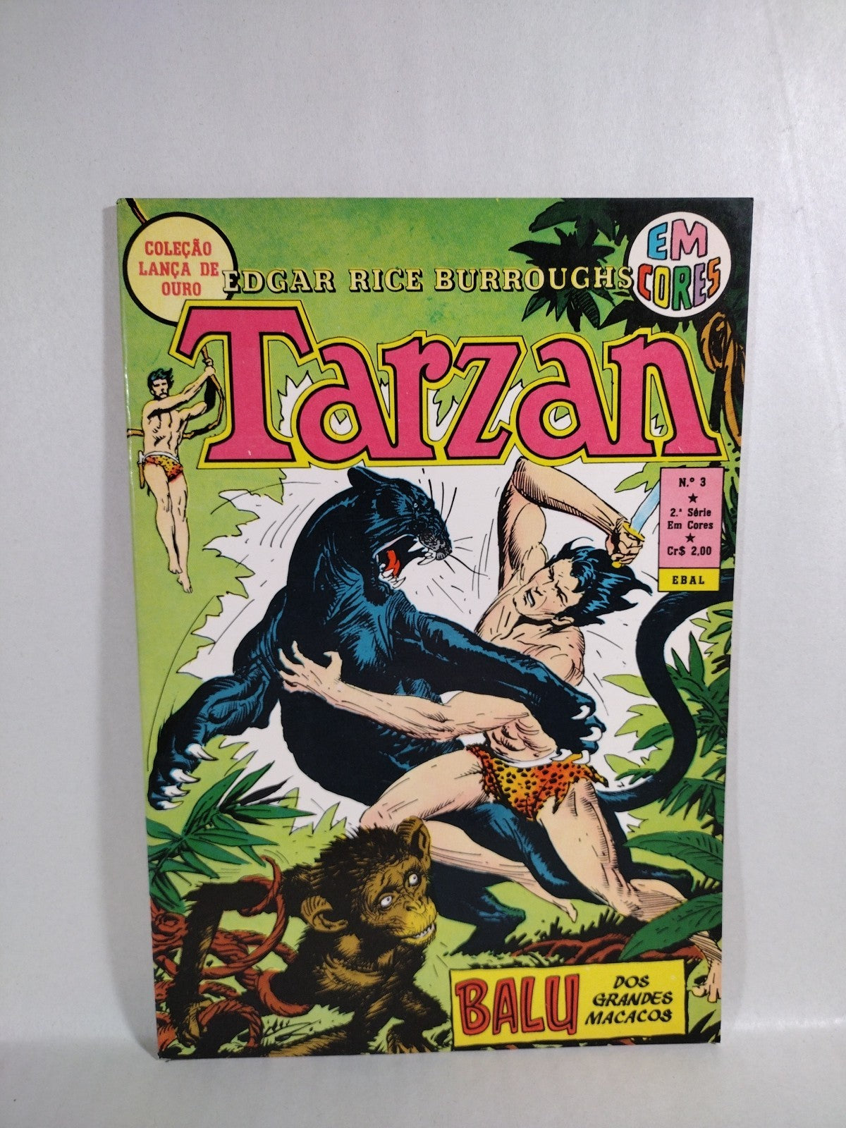 Tarzan (1973) EM Cores Brazilian DC Comic Lot #2 3 10 11 13 Special 2 Joe Kubert