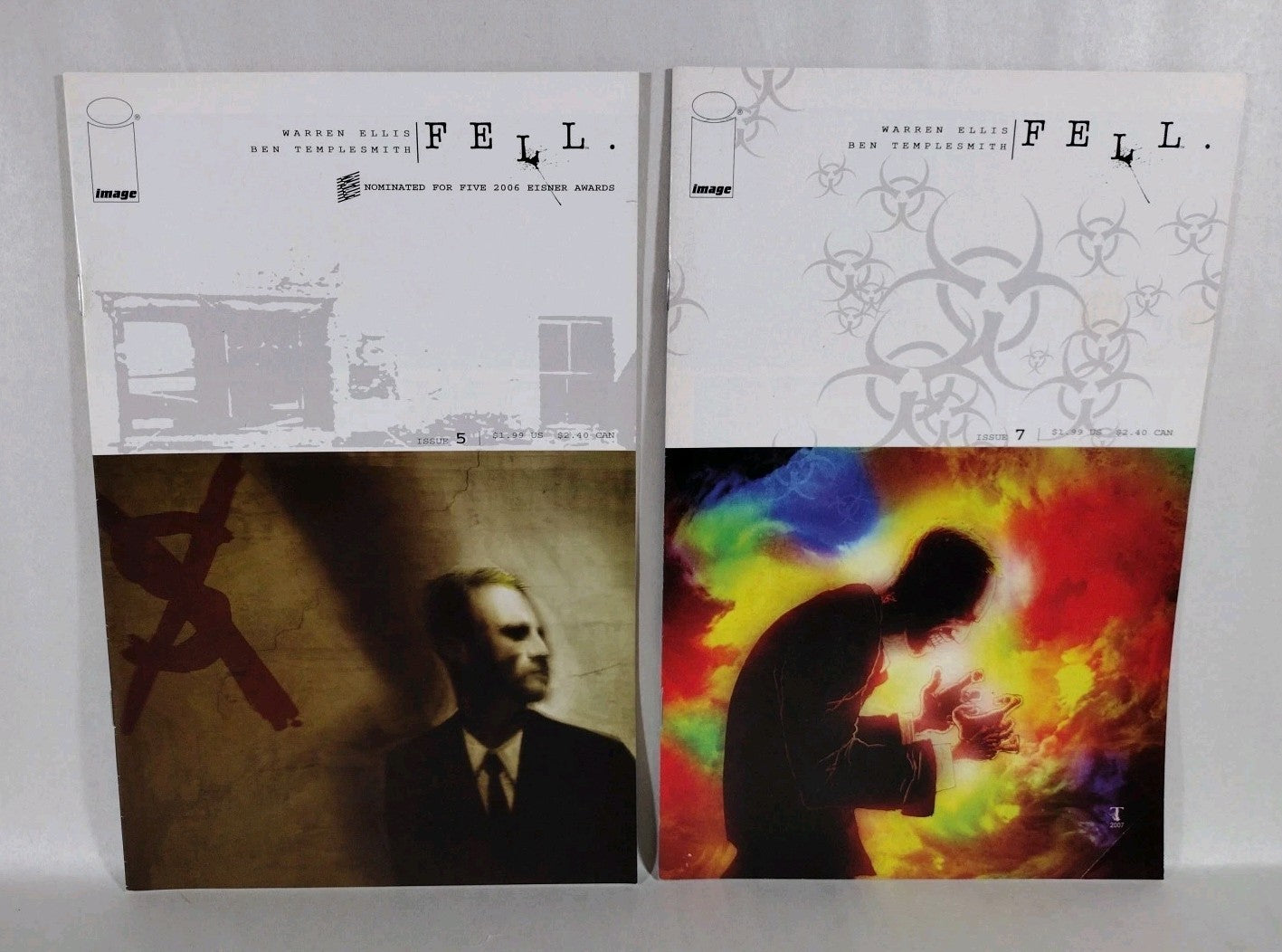Fell (2005) Warren Ellis Ben Templesmith Image Comic Lot #1 2 3 4 5 7 8 9 VF