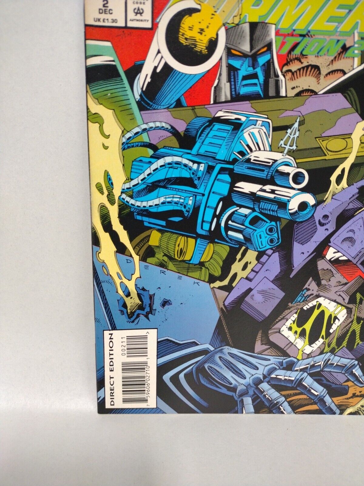 Transformers Generation 2 (1993) Marvel Comic Lot Set #1 2