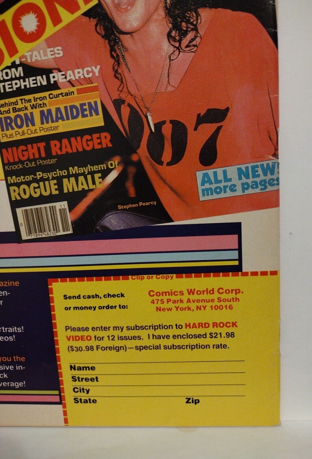 Fangoria Magazine #51 (1986) Starlog Nightmare On Elm St Poster ROTLD House