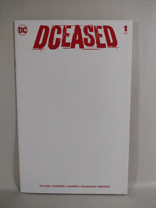 DCEASED #1 (2020) DC Comics Blank Sketch Variant Cover New NM
