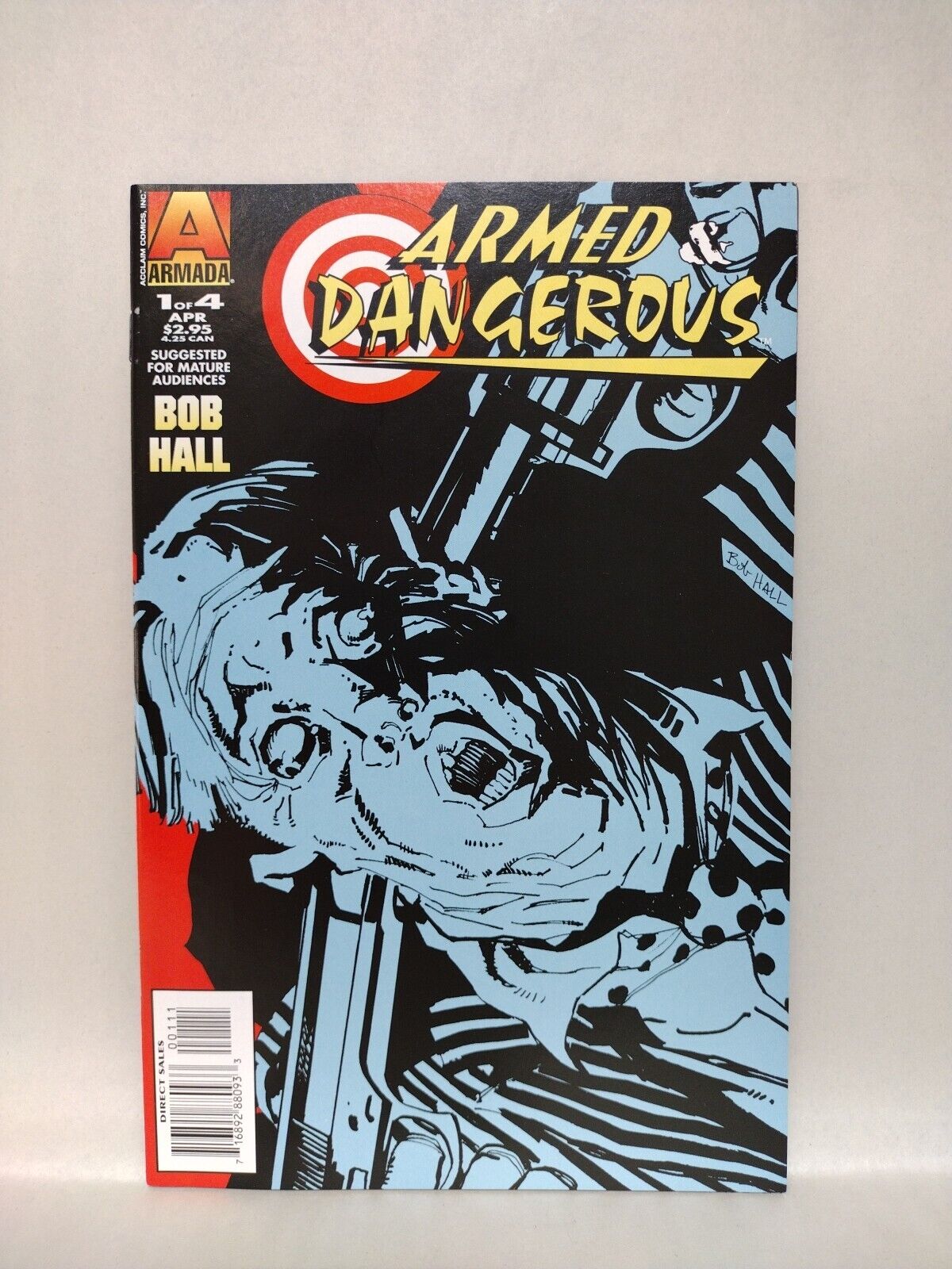 Armed And Dangerous (1996) Complete Armada Comic Lot Set #1-4 + Special Bob Hall