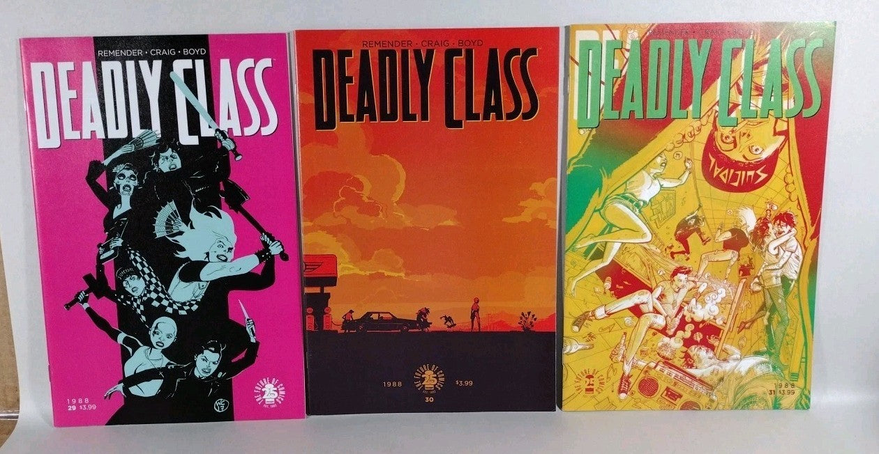 Deadly Class (2015) Image Comic Lot Set #17-48 + FCBD VF-NM