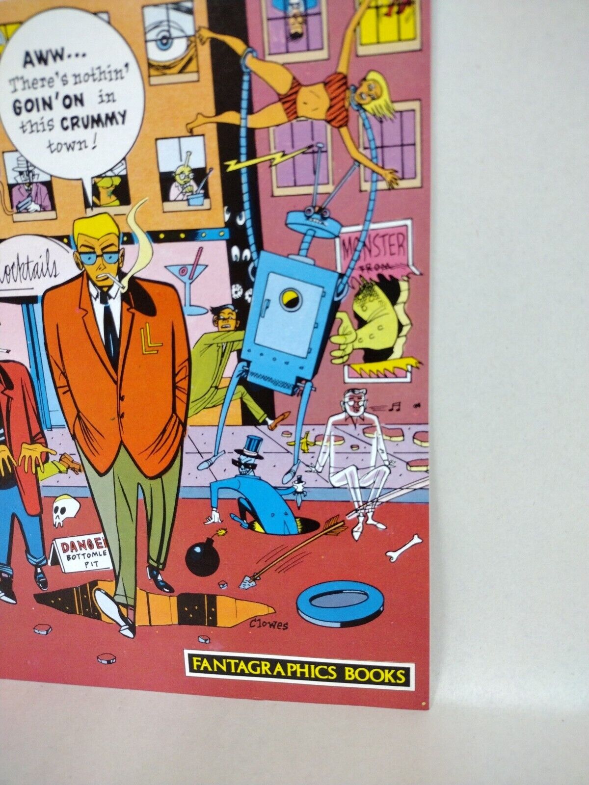 Lloyd Llewellyn (1986) #1 Daniel Clowes Fantagraphics Comic Magazine 1st Print 