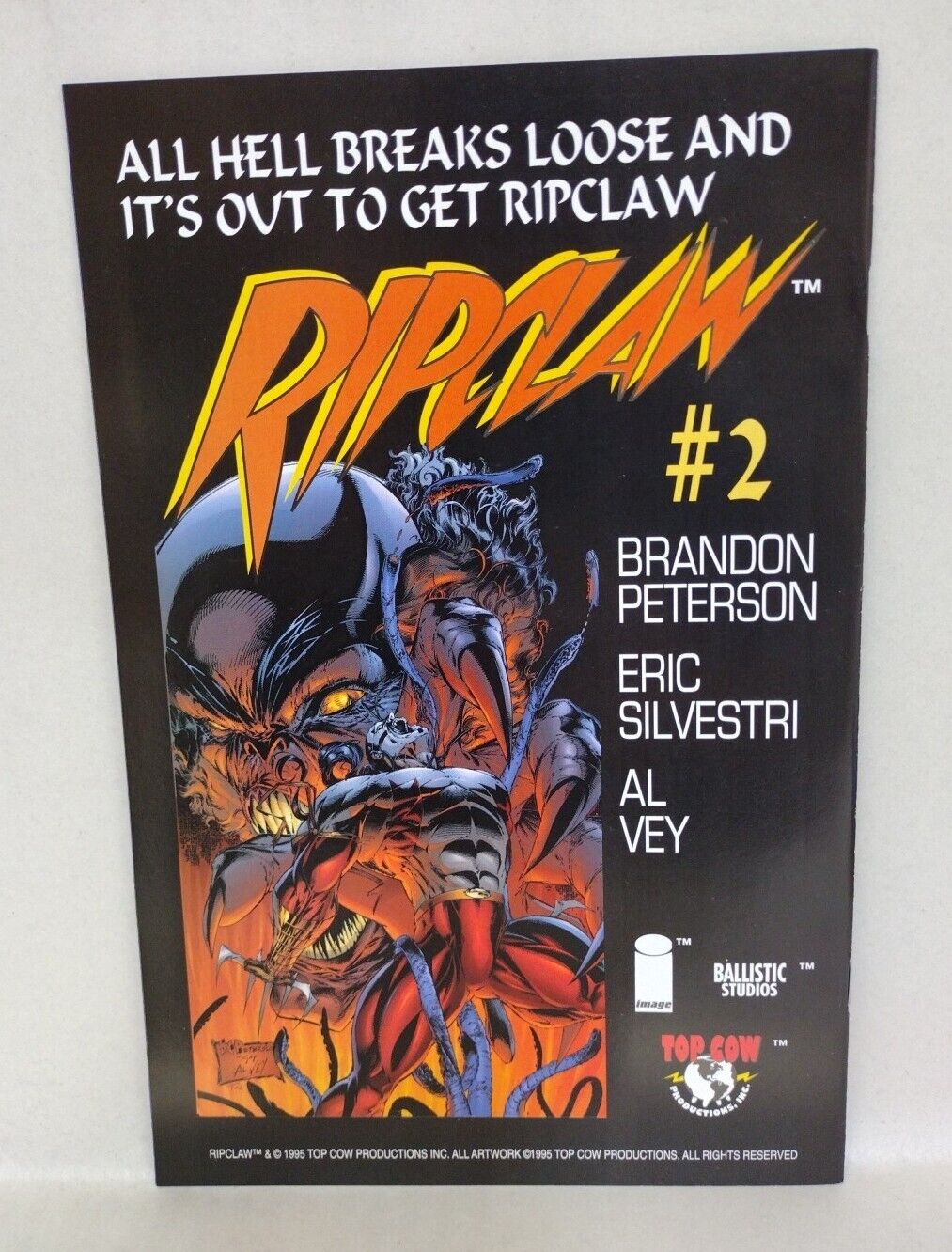 Ripclaw (1995) Image Top Cow Comic Lot Set 1 2 3 Special 1 Ongoing 1 3 4 5 6 