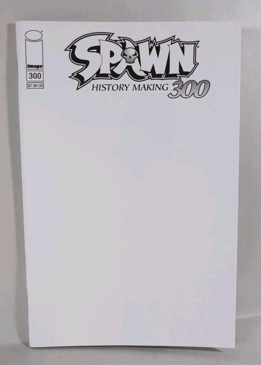 Spawn #300 (2019) Image Comic Blank Sketch Variant Cover Double Size Issue NM