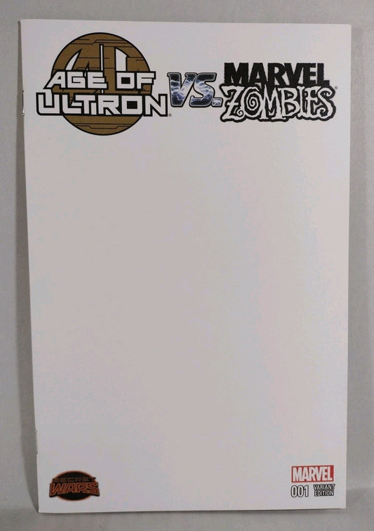 Age Of Ultron Vs Marvel Zombies #1 (2015) Marvel Comic Blank Variant Cover NM