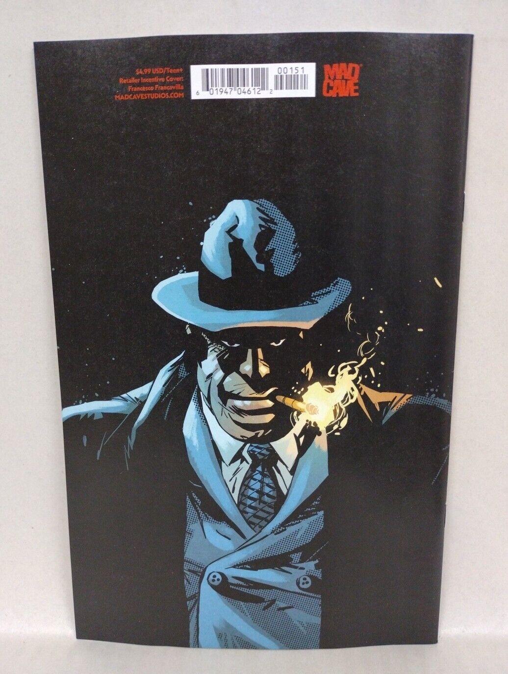 Dick Tracy #1 (2024) Mad Cave Comic 1:10 Francesco Francavilla Variant Cover NM