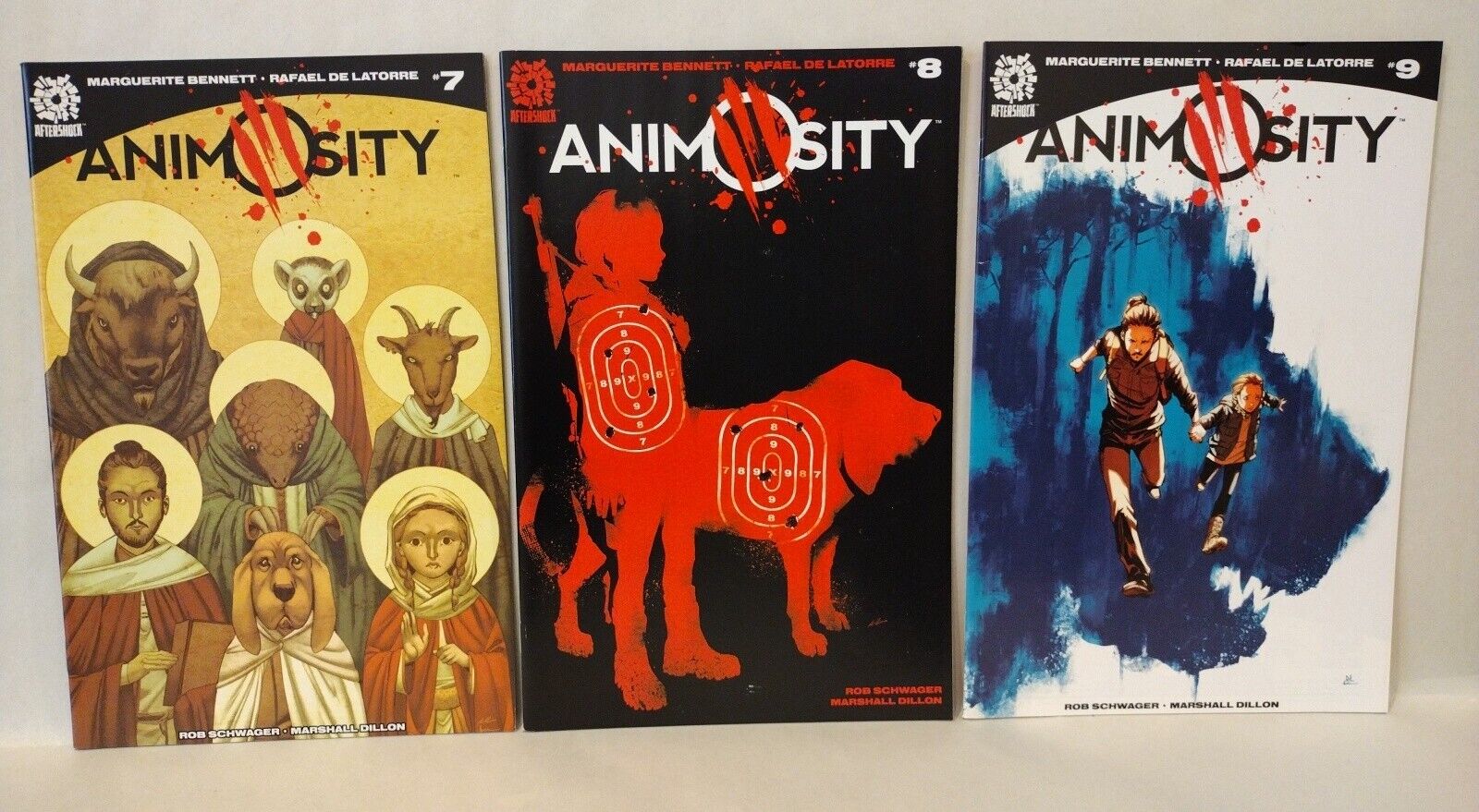 Animosity (2016) Aftershock Comic Book Set 1-26 +World Of 1 Marguerite Bennett 