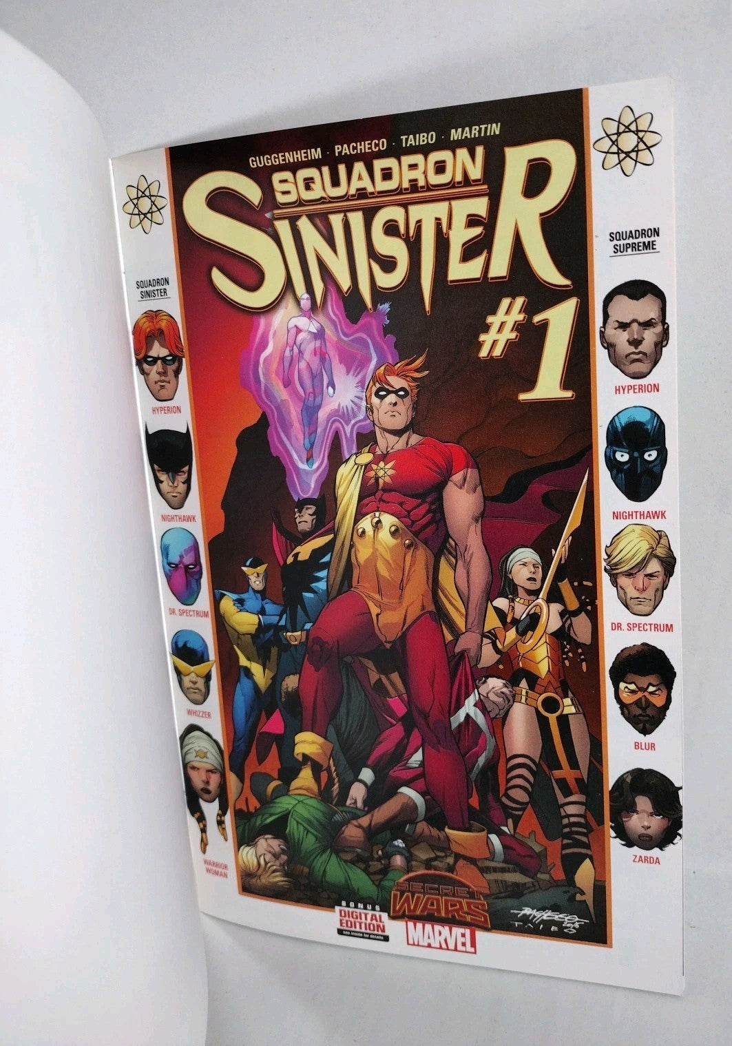 Squadron Sinister #1 (2015) Marvel Comic Blank Sketch Cover Variant NM
