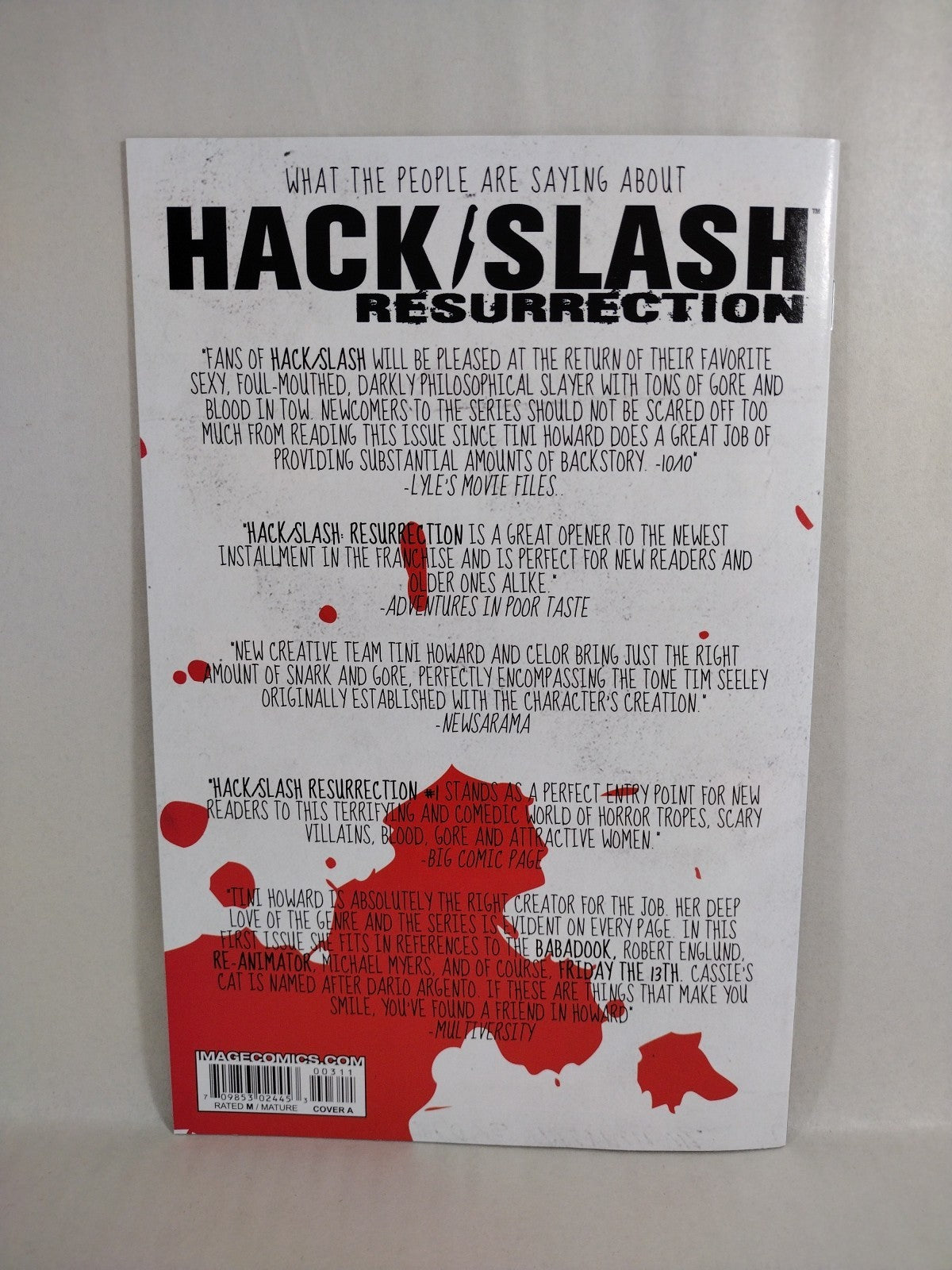 HACK / SLASH RESURRECTION (2017) Image Comic Lot #1 2 3 4 5 First Print VF-NM