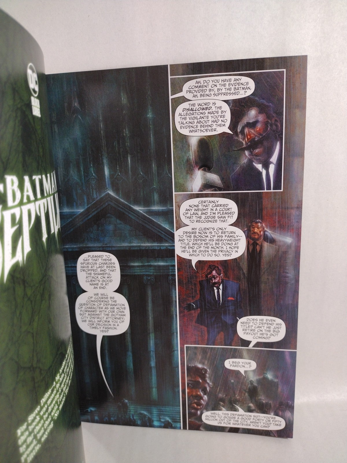 Batman Reptilian (2021) DC Black Label Comic Lot Set 1 2 3 5 6 VF-NM Sharp Ennis