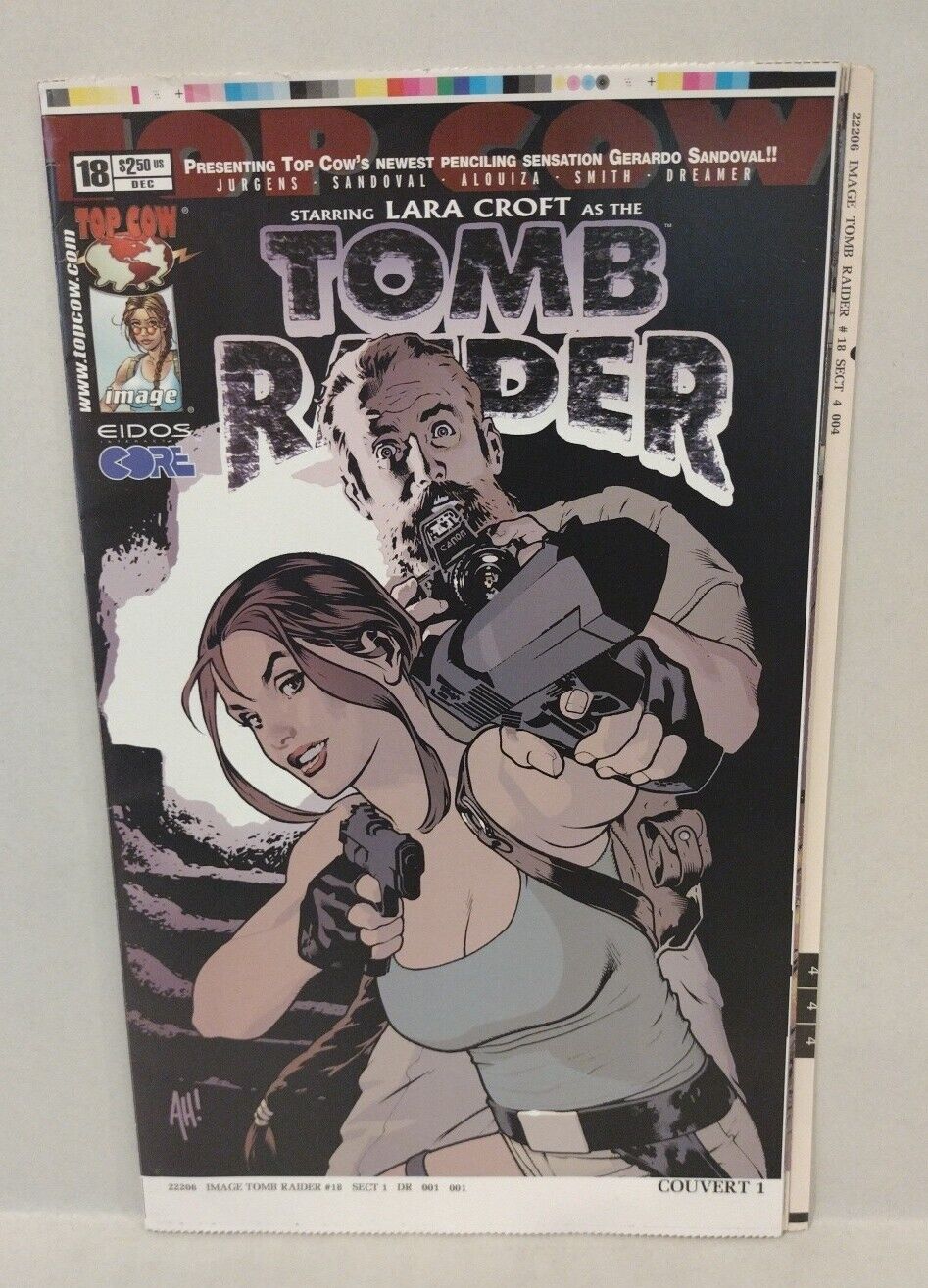 Tomb Raider #18 (2001) Rare Printer Proof Complete Laura Croft