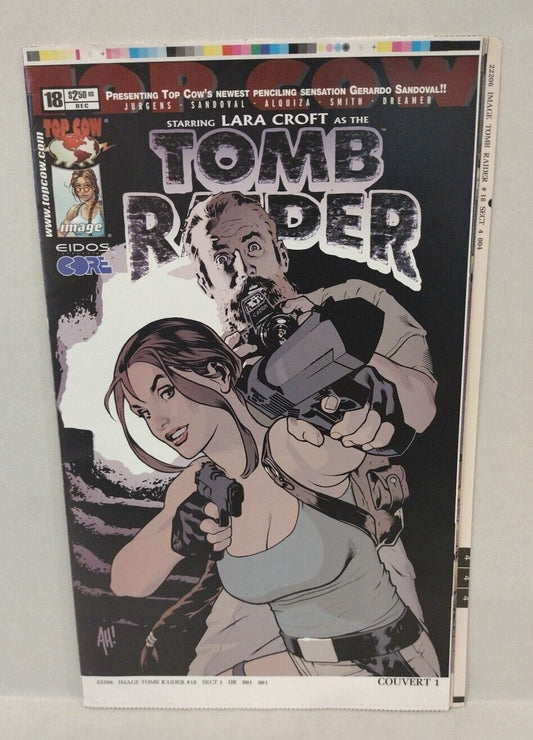 Tomb Raider #18 (2001) Rare Printer Proof Complete Laura Croft