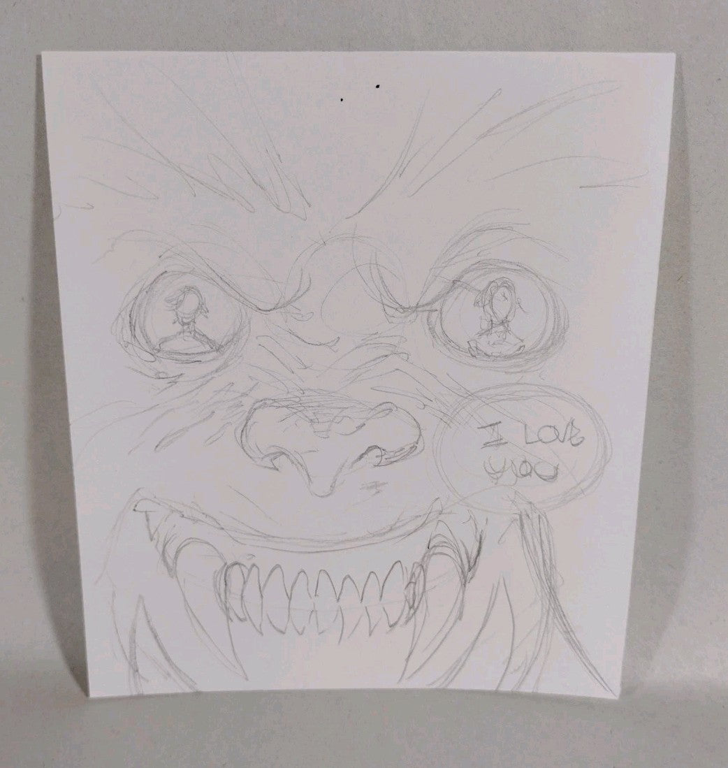 American Werewolf In London #3 (2025) Faux Comic Cover Original + Color DCastr