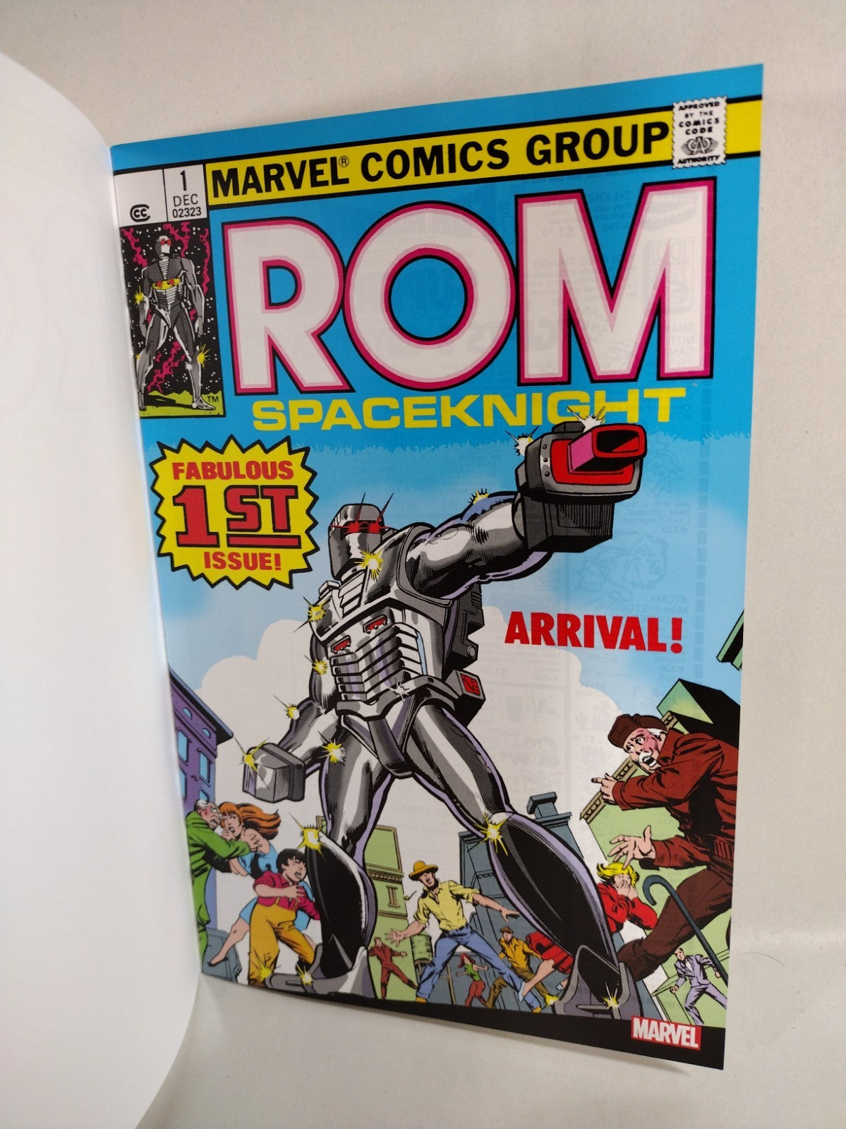 Rom #1 (2023) Marvel Comic Facsimile Edition Blank Sketch Variant Cover NM