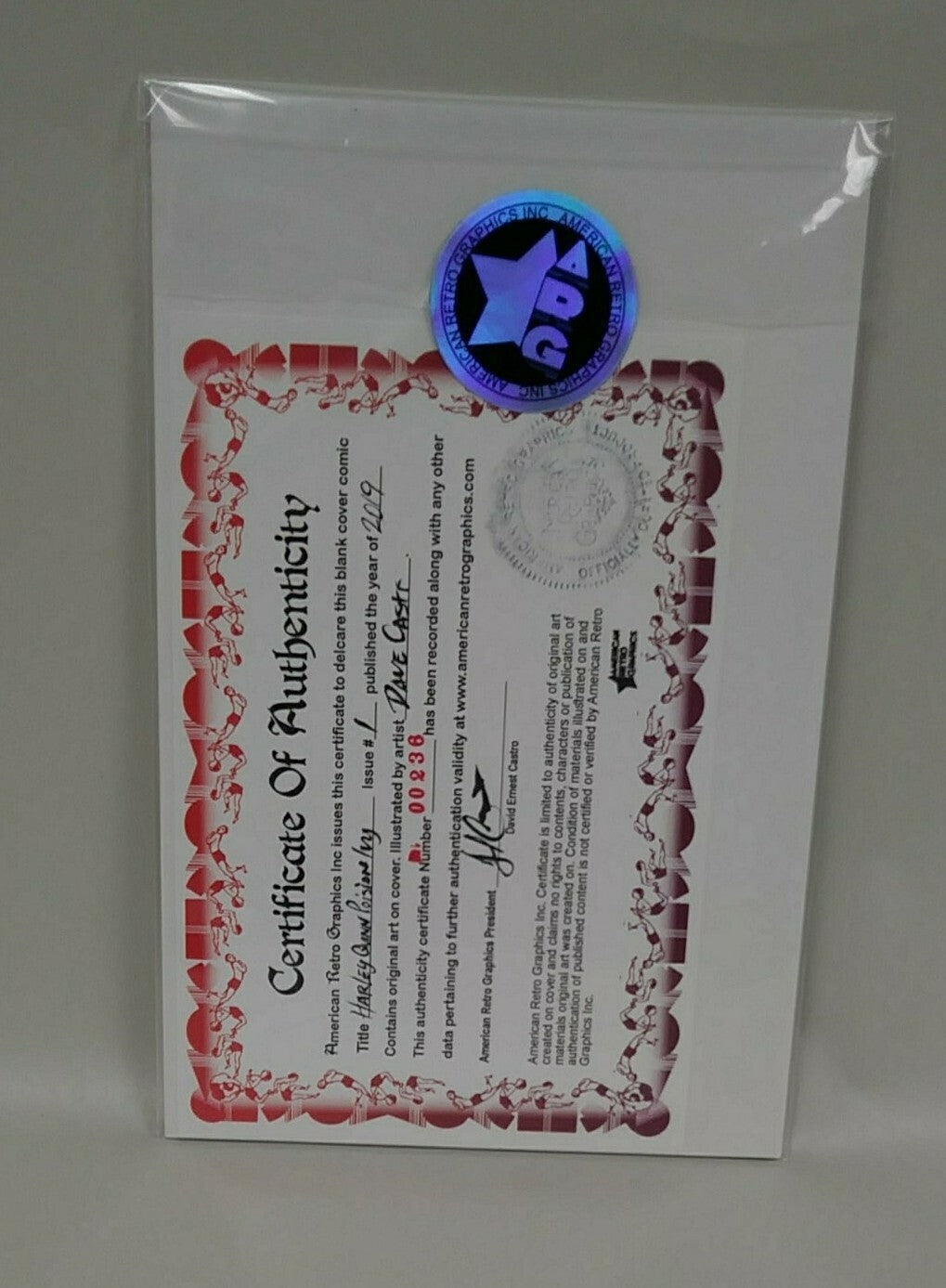 Harley Quinn Poison Ivy 1 (2019) DC Sketch Cover Comic W Original Dave Castr Art