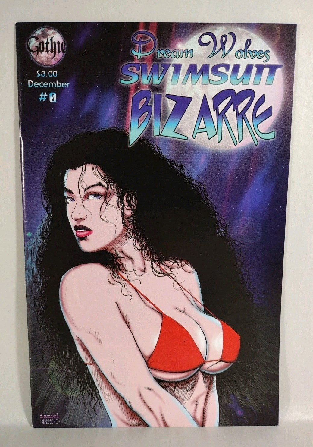 Dream Wolves Swimsuit Bizarre #0 (1994) Gothic Comic Variant Set Of 3