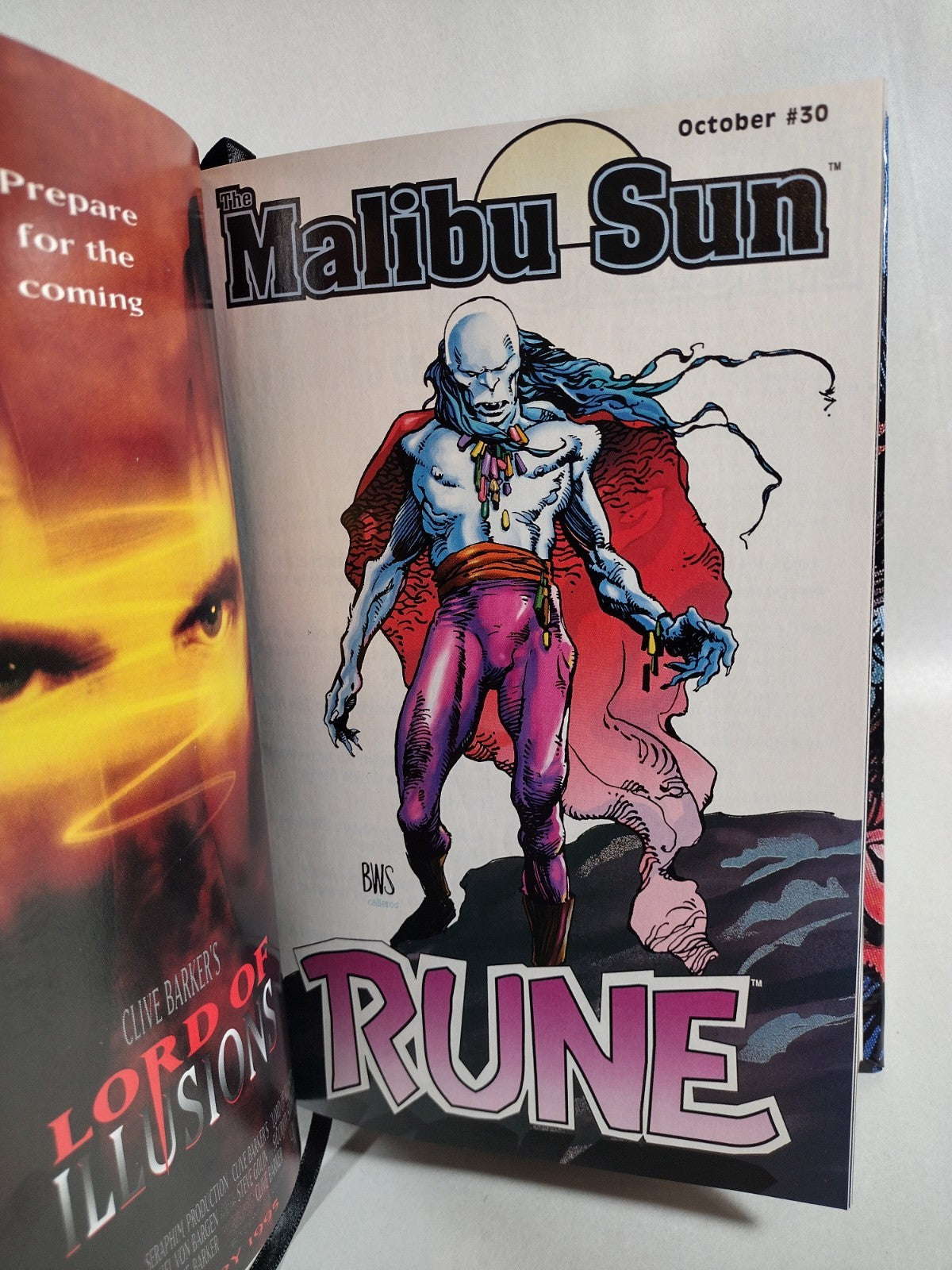 Barry Windsor-Smith's Rune (1994) Complete Malibu Comic Custom Bound Omnibus HC